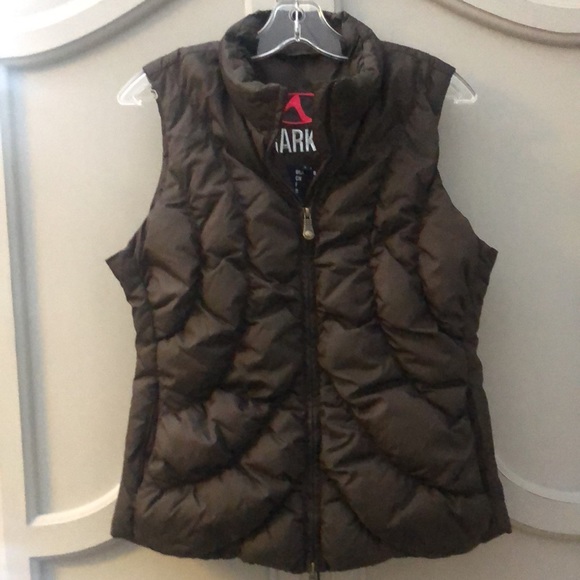 Brown Marker puffer vest - Picture 3 of 4